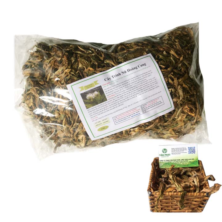 Lá trinh nữ hoàng cung khô 500g - Tấn Phát