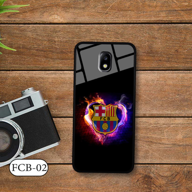 Ốp lưng kính 3D Samsung J3 Pro 2018 hình đội bóng
