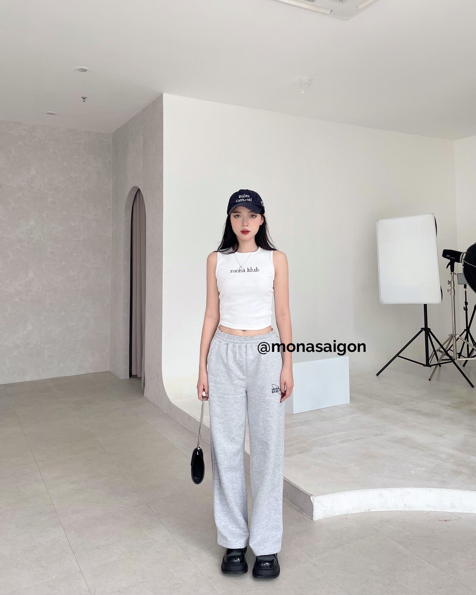 [VOUCHER 12%/149K] Áo baby tee ôm ba lỗ MONÁ - KLUB TANK TOP