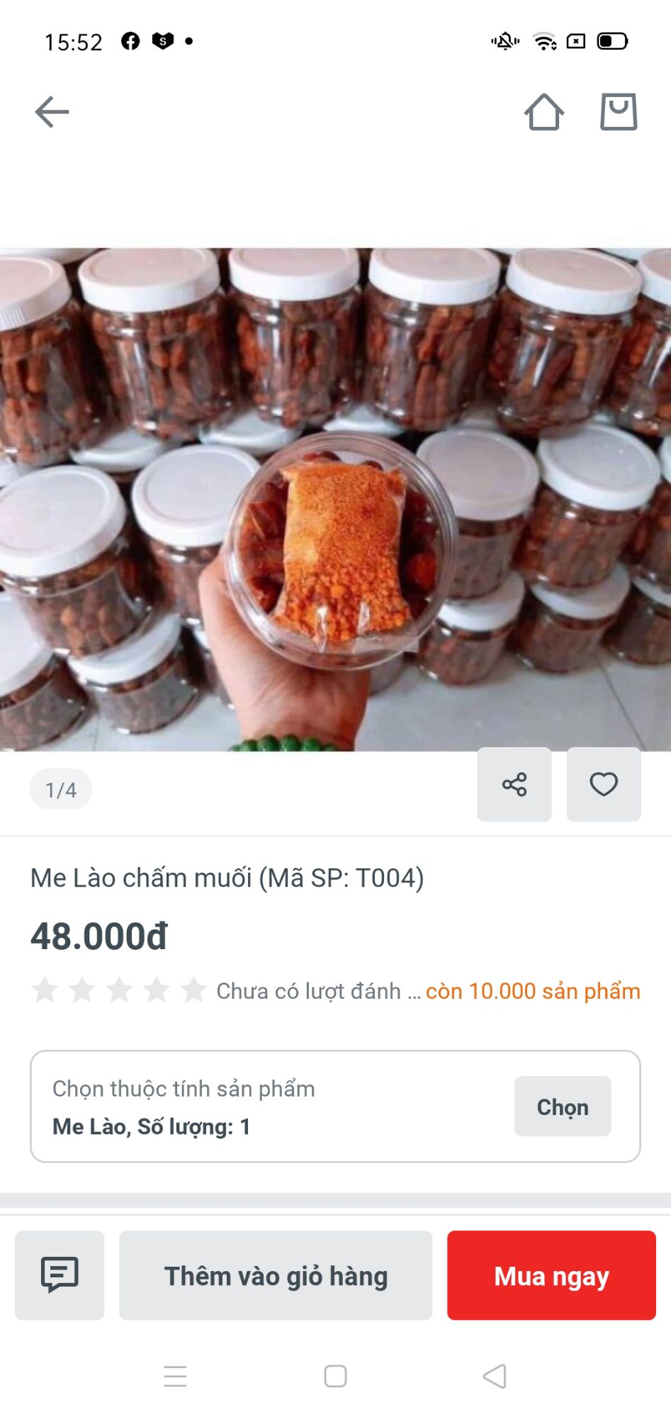 Mẹ Lào muối tôm