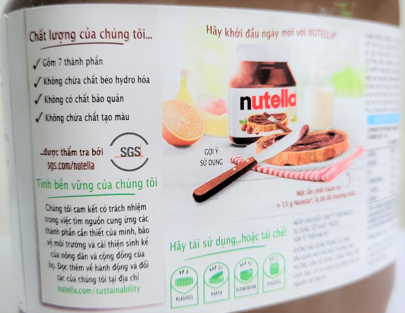 [HỘP (nhựa) LỚN 680g] BƠ HẠT PHỈ PHẾT CACAO [Australia] NUTELLA Hazelnut Spread with Cocoa