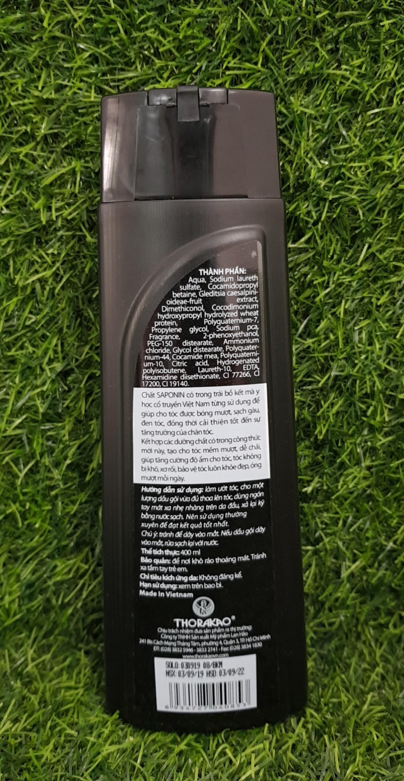 Dầu gội bồ kết Thorakao 400ml