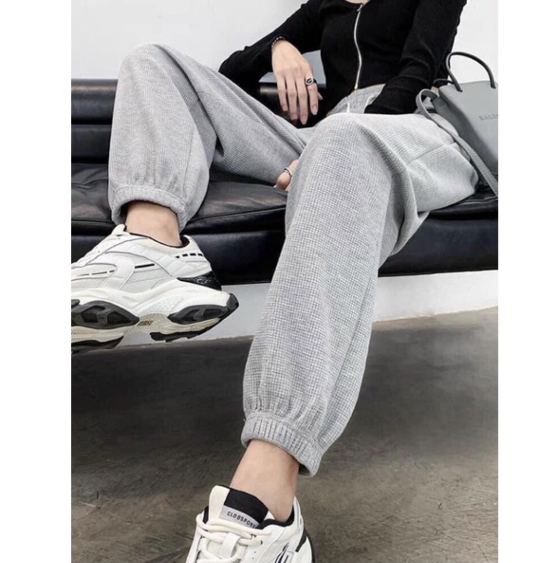 Quần Thể Thao Chất Tổ Ong_Quần Jogger