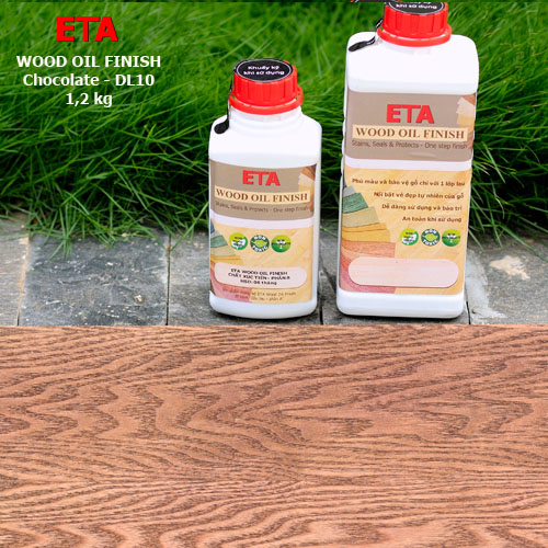 [HCM]Dầu lau gỗ mã màu từ DL02 đến DL18 - ETA wood oil finish - Bảo vệ và phủ màu chỉ với 1 lần lau
