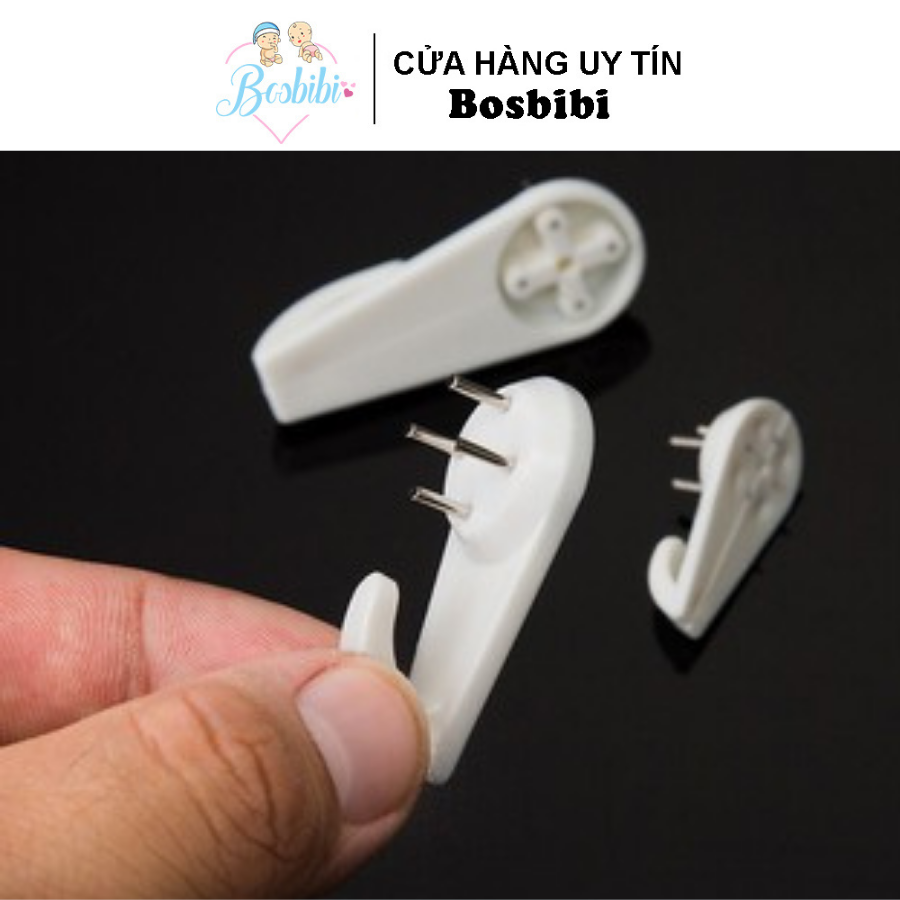 Đinh Ghim Tường 4 Chân Treo Tranh Ảnh, Đồng Hồ - Móc Treo Đồ Đóng Tường 4 Chân Không Cần Khoan