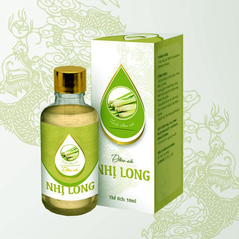 [HCM]Tinh dầu Sả Nhị Long 10ml