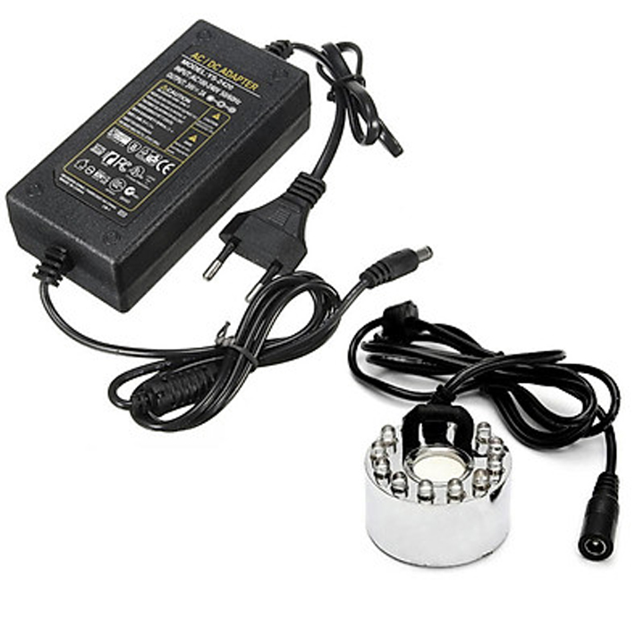 Combo Động Cơ Phun Sương HB-20 Và Nguồn Adapter 24V ( Chế bộ tạo độ ẩm phòng cực nhanh )