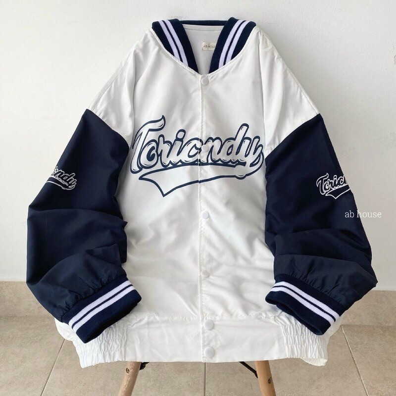 Áo khoác dù unisex bomber cúc bấm siêu hot - clitus fashion