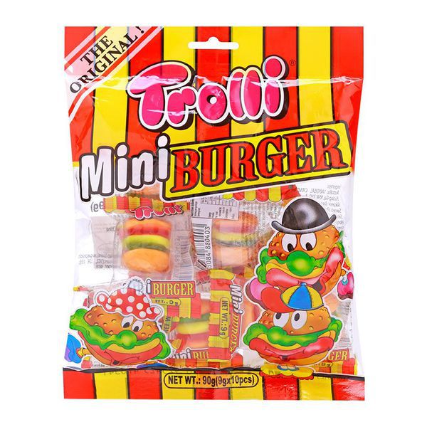 Kẹo dẻo Trolli Mini Burger 90gr