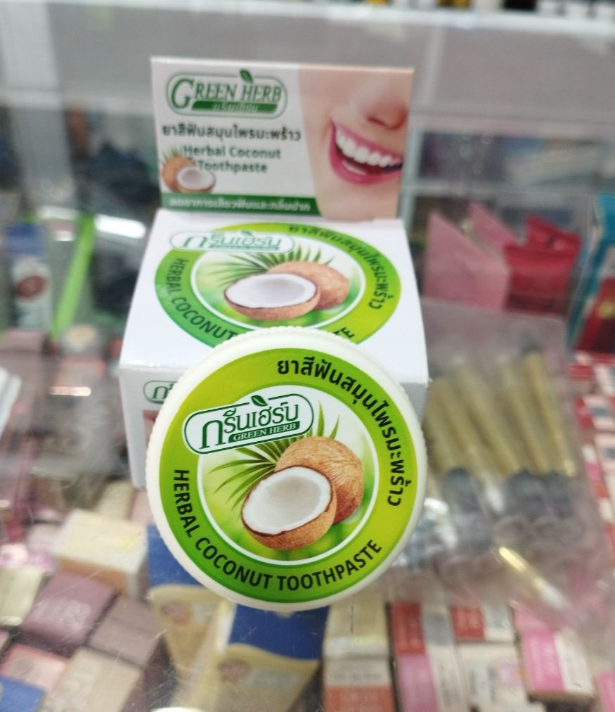 [HCM]Kem Tẩy Trắng Răng Green Herb Thái Lan