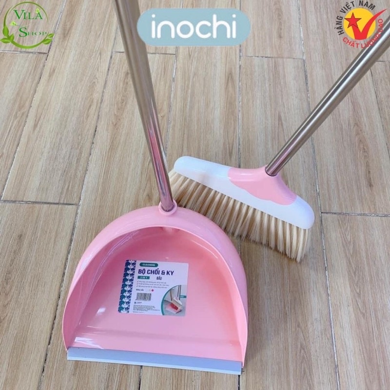 Chổi kèm hốt rác inochi