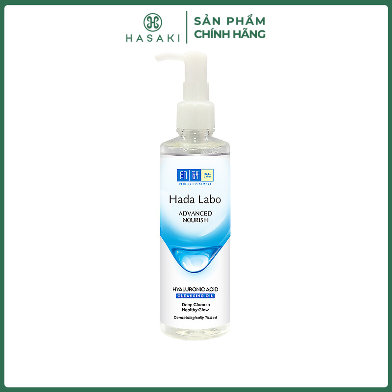 Dầu Tẩy Trang Hada Labo Sạch Sâu Dưỡng Ẩm Tối Ưu 200ml Hasaki Sản Phẩm Chính Hãng