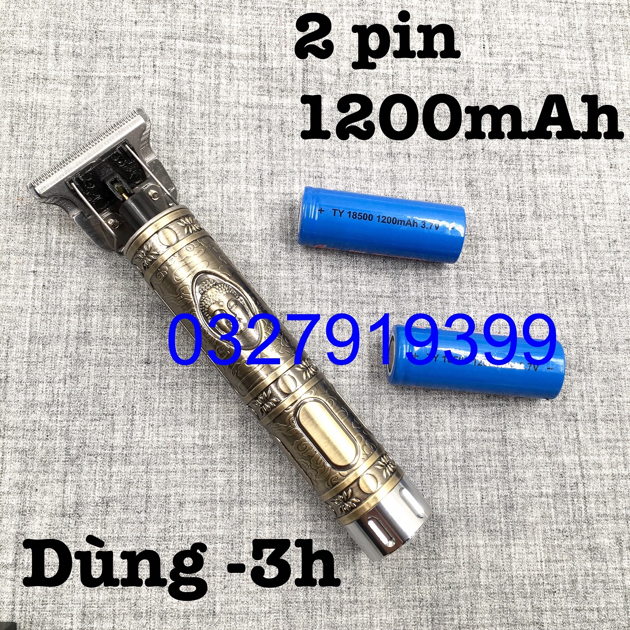 Tông đơ viền cao cấp Kemei 1974A