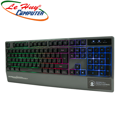 BÀN PHÍM CHƠI GAME ASSASSINS AK5000 PLUS Xám