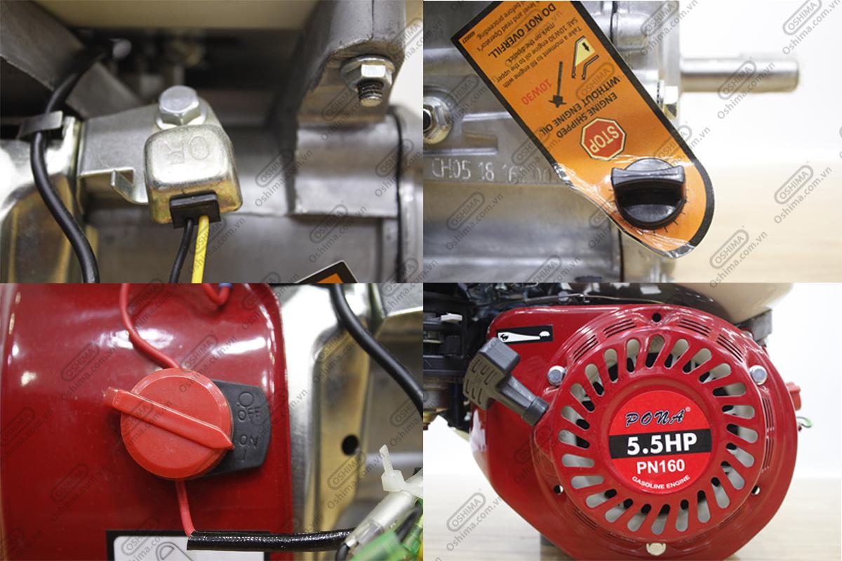 Máy nổ Pona PN160 5.5HP