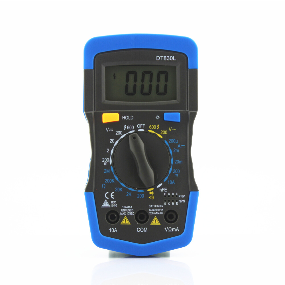 đồng hồ vạn năng DT830L cao cấp kèm pin 9v