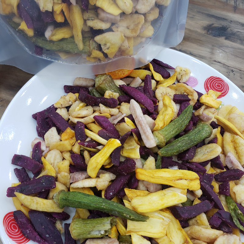 Combo 1kg thập cẩm sấy (Trái Cây Sấy hàng vụn)