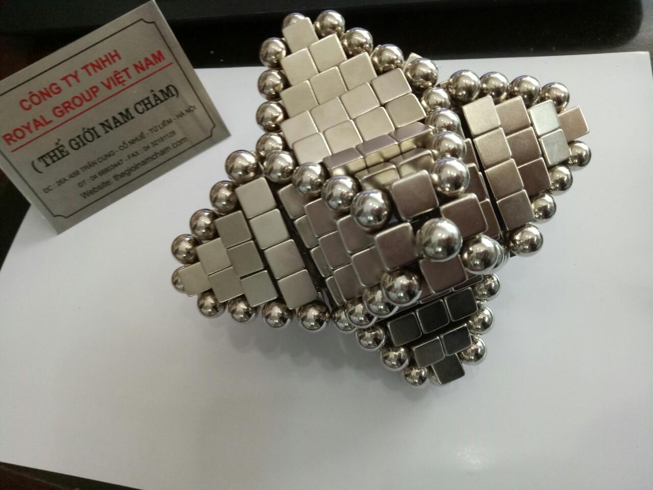 Bộ 20 viên Nam Châm Bi 10mm