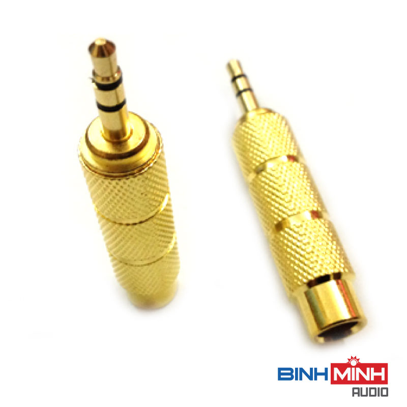 Đầu jack( rắc, giắc) chuyển đổi âm thanh từ cổng 6.5mm sang 3.5mm