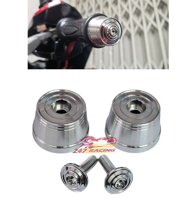 Cặp gù tay lái airblade inox 304 salaya mẫu thái siêu rẻ đẹp gắn cho airblade