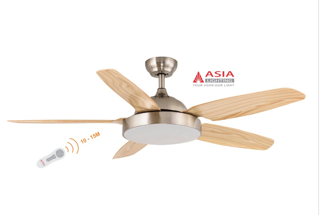 Quạt trần đèn cao cấp Asia -QT04
