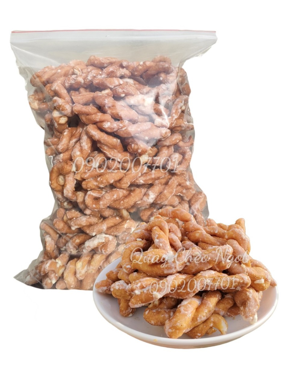 Bánh Quai Chèo - Bánh Tuổi Thơ - 100G / 200G / 500G-Đồ Ăn Vặt