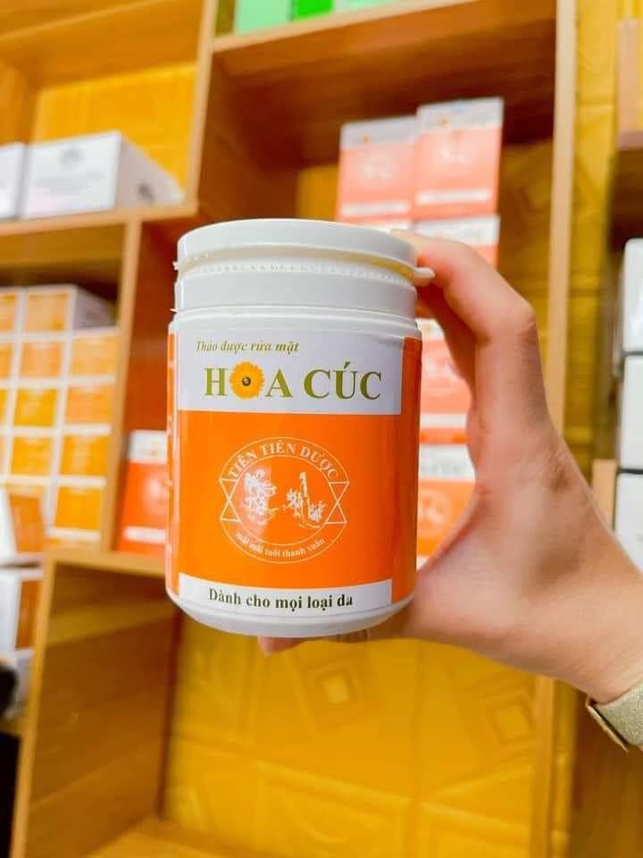 Bột Rửa Mặt Thảo Dược_ Hoa Cúc_150g_Kiềm dầu số 1