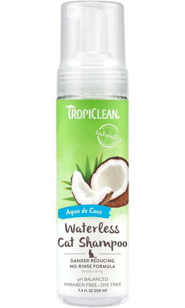 [HCM]TROPICLEAN-DẦU TẮM KHÔ ORGANIC CHO THÚ CƯNG