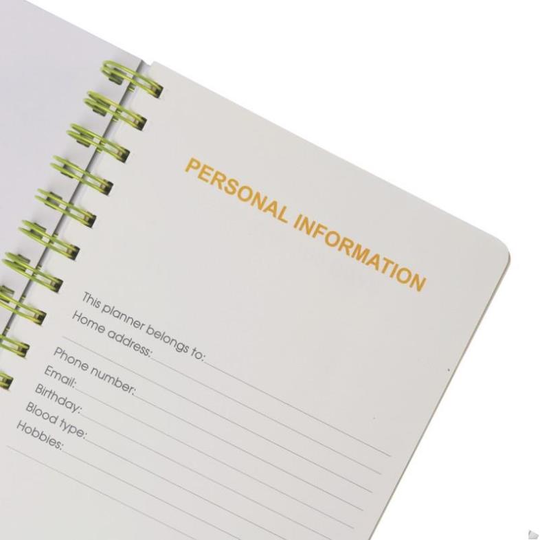 Sổ lò xo kép Study Planner A5; MS: 946 .