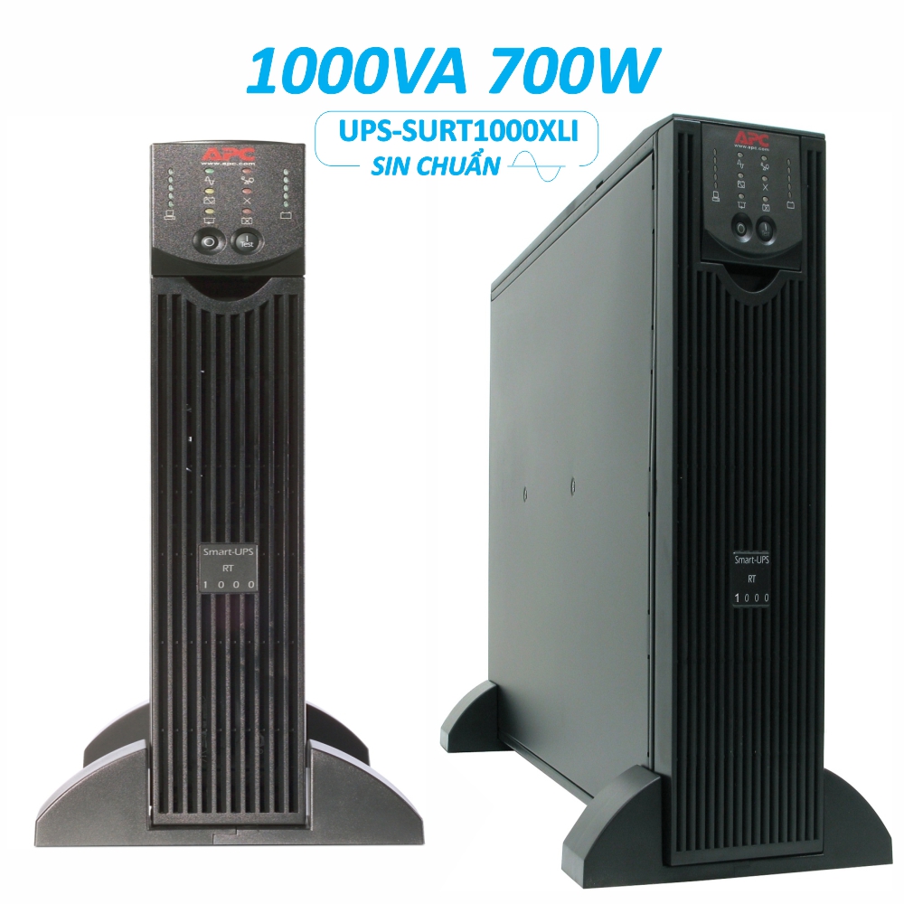 BỘ LƯU ĐIỆN APC SMART-UPS RT 1000VA (SURT1000XLI) SIN CHUẨN 220V 700W