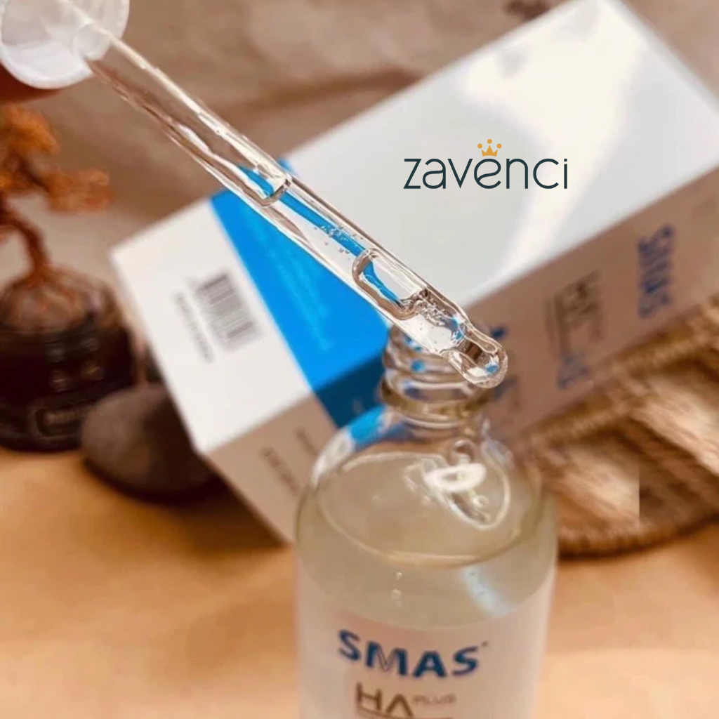 Tinh chất cấp ẩm, hỗ trợ phục hồi da SMAS S MAS Pro vitamin B5 Hydra serum / HA Plus căng bóng, sáng da - Zavenci Offical