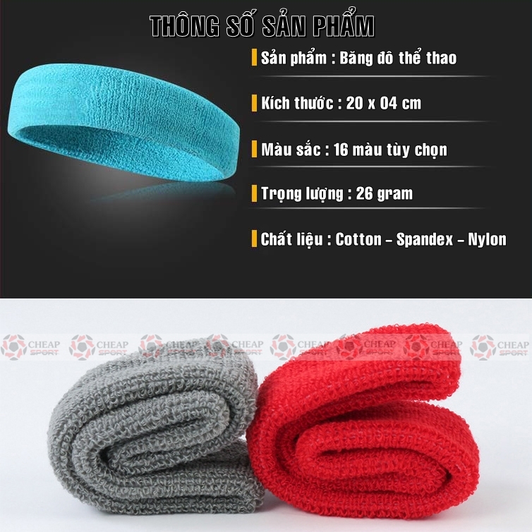 Set 02 Băng Cổ Tay + 01 Băng Đô Thể Thao Nam Nữ Thấm Mồ Hôi Cao Cấp Dùng Cho Tập Gym Bóng Rổ Cầu Lông Tennis Chạy Bộ