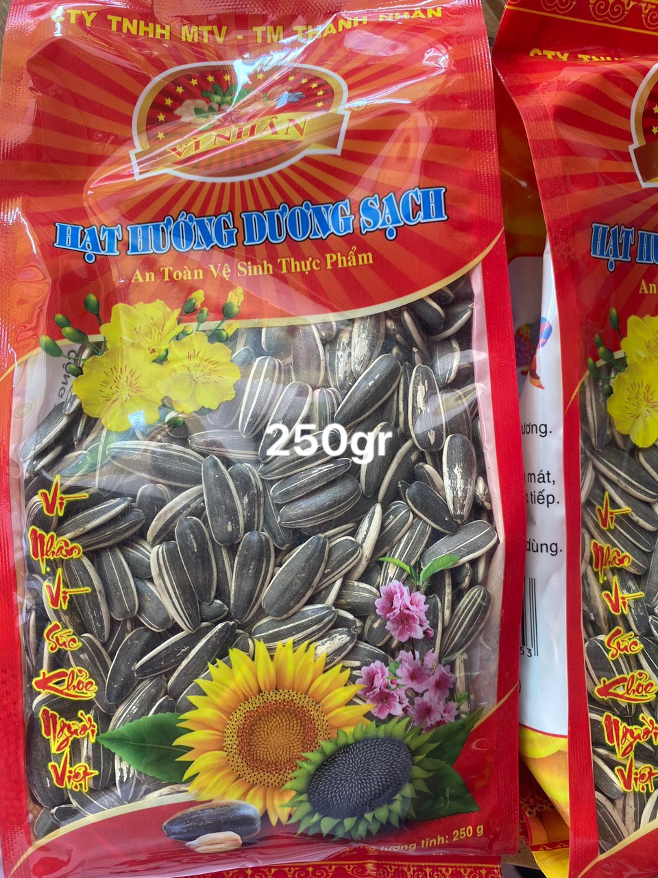 hạt hướng dương sạch (250gr)
