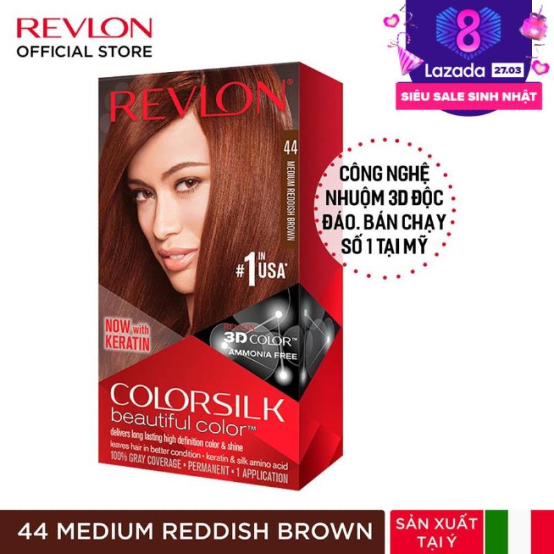 [Mua 2 tặng 1] Nhuộm tóc thời trang Revlon Colorsilk 3D nhập khẩu