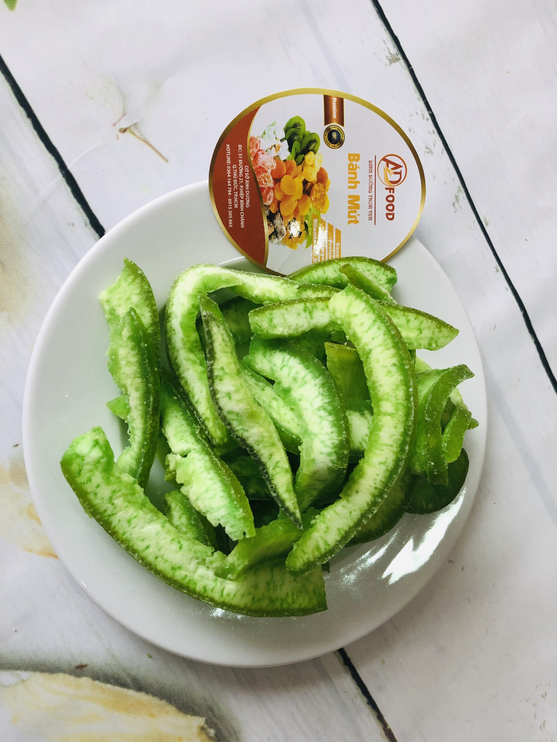 100g mứt vỏ bưởi sấy tự nhiên