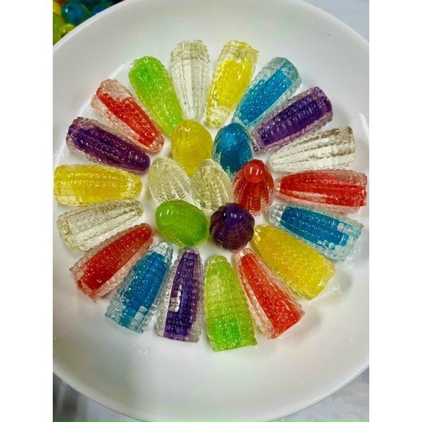 500GR KẸO DẺO BẮP (NGÔ ) NHÂN TAN CHẢY MIX VI