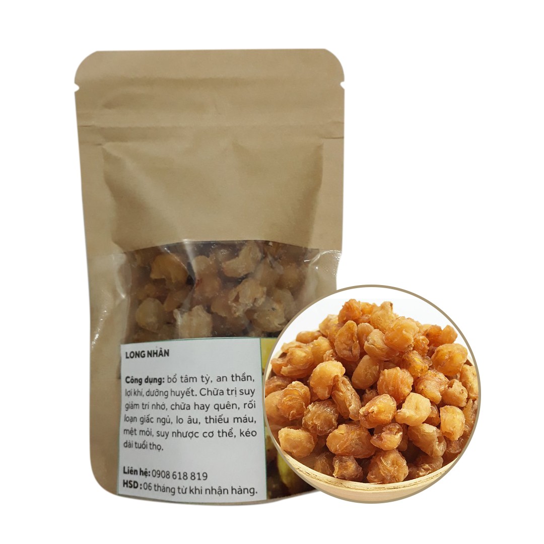 Long nhãn sấy loại đặc biệt Hưng Yên - 100G