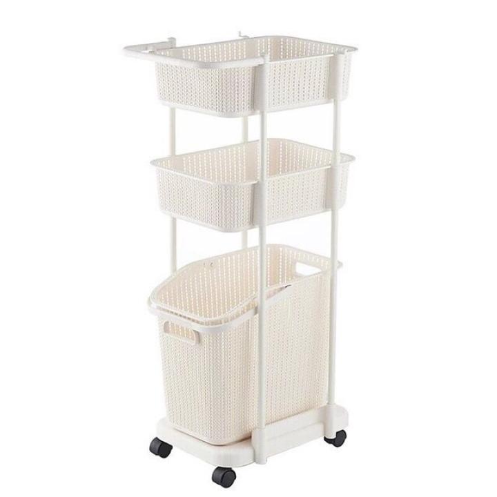 [HCM](tiết kiệm không gian) Kệ đa năng 3 tầng plastic chất lượng cao việt nhật cao cấp