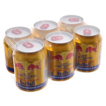 Lốc 6 Lon x 250ml Nước tăng lực Bò húc Red Bull Thái Lan