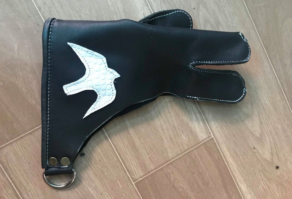 Găng tay da cao cấp huấn luyện chim săn mồi