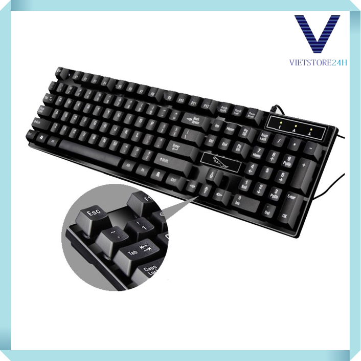 Bàn phím Q17 chuyên dụng cho văn phòng và chơi game