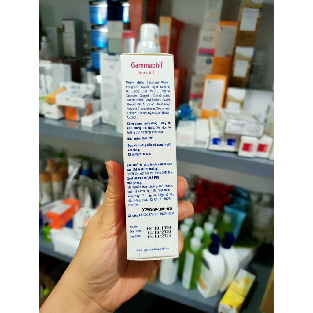 Kem dưỡng ẩm Gammaphil 50ml