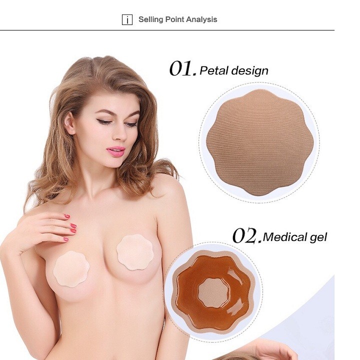 Combo 2 Miếng Dán nhũ hoa miếng dan ngực - DLN68