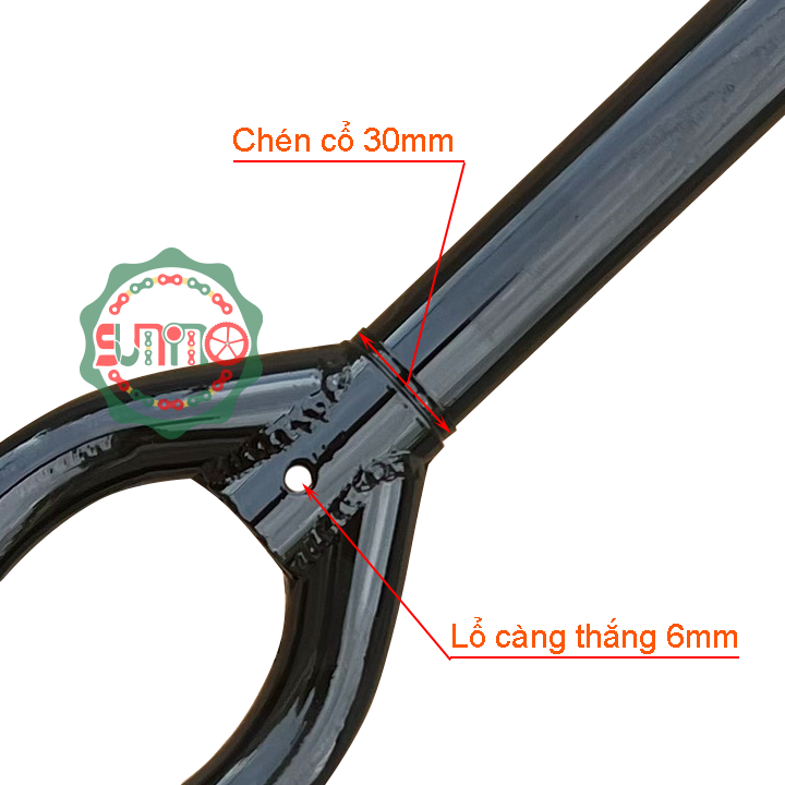 Sườn fixed gear cơ bản AVA Race kèm phuộc