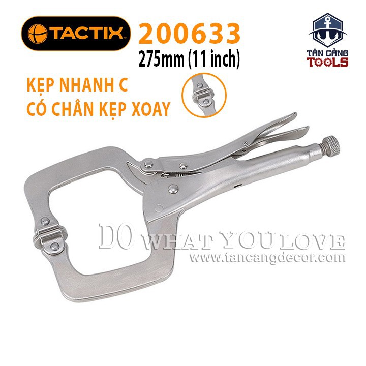 Kẹp Nhanh C Độ Mở 9 Cm Tactix 200633