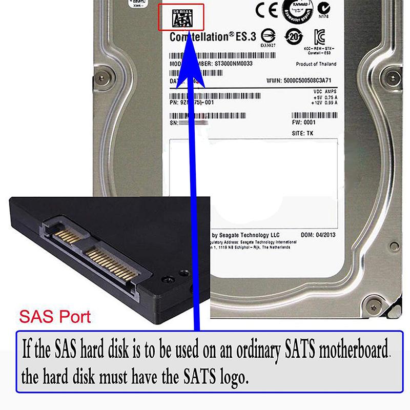 Đầu mạch chuyển SATA sang SAS (SAS sang SATA)