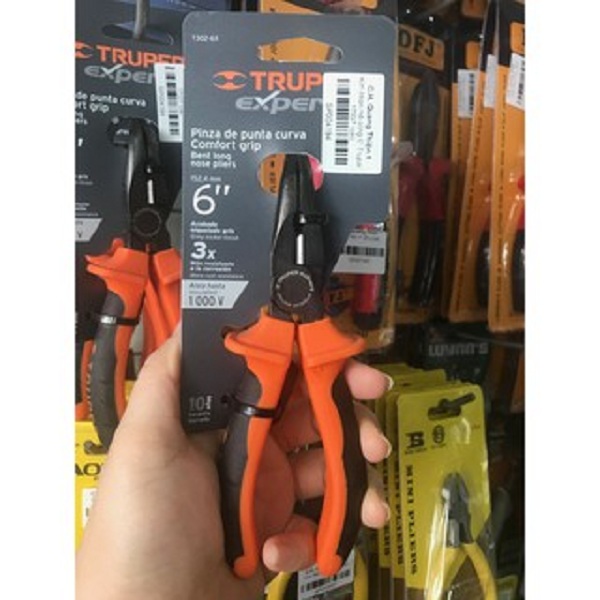 Kềm nhọn mỏ cong 6in/150mm Truper - 17337