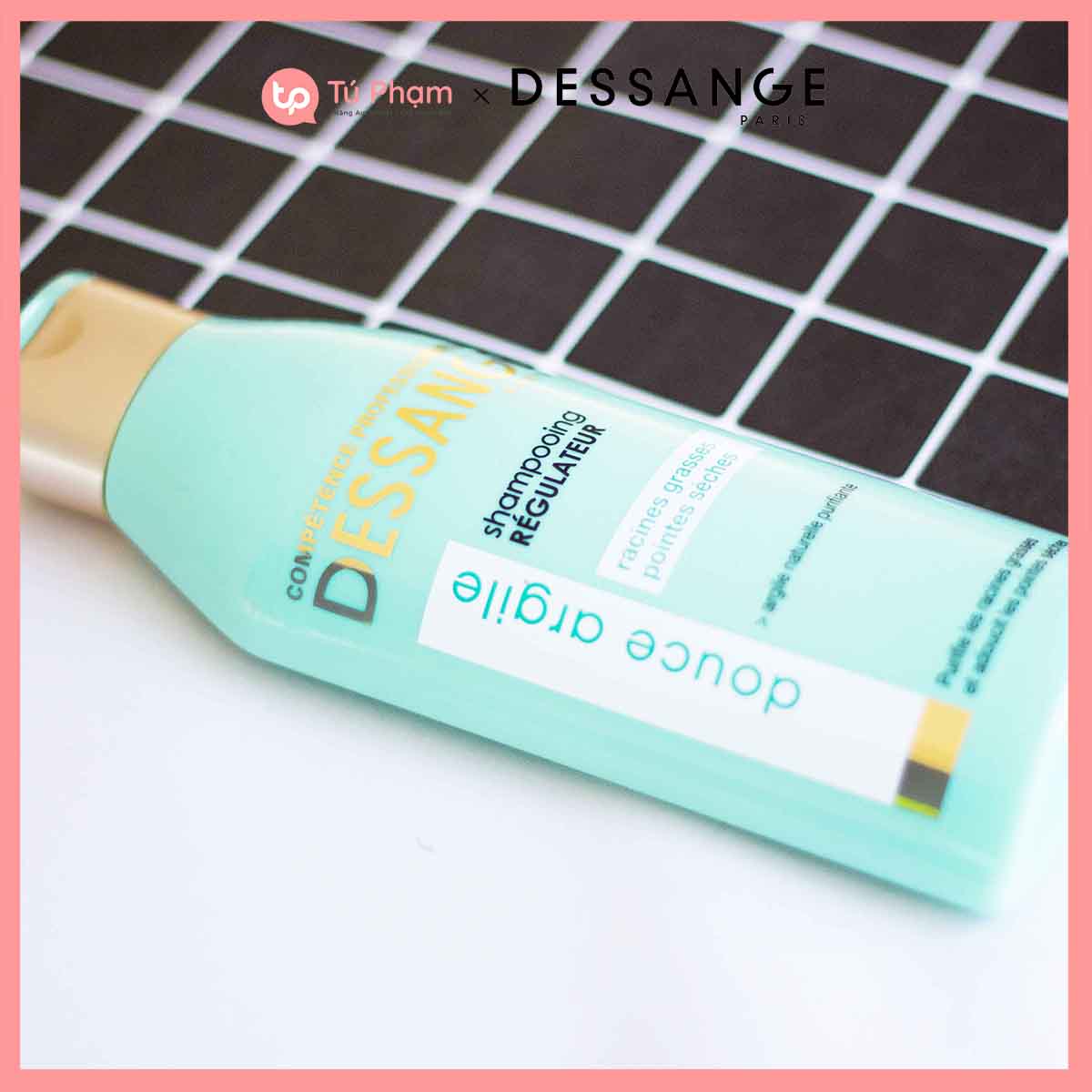Dầu Gội Dessange Douce Argile 250ml Xanh
