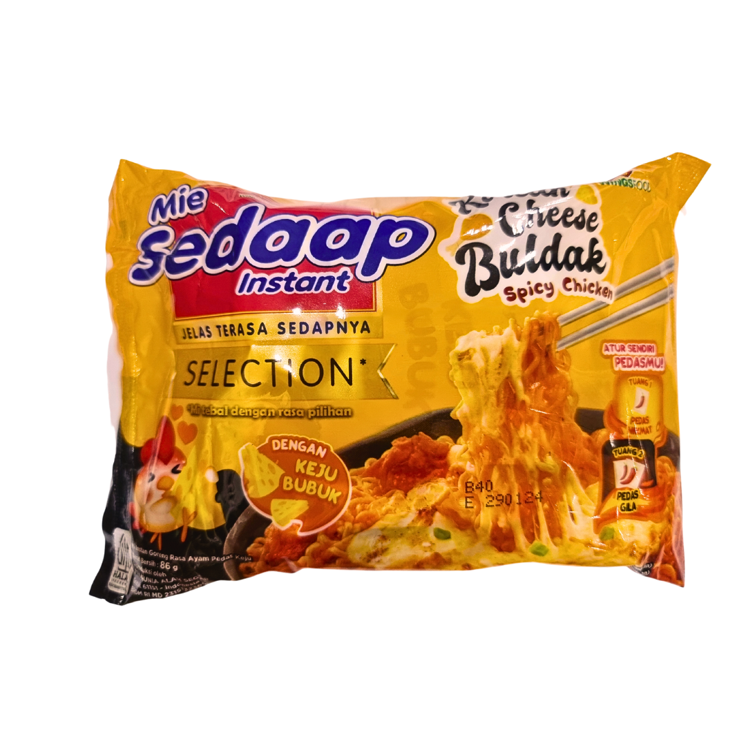 [NEW 2023] Mì Trộn Sedaap - Vị gà cay Phô-mai Hàn Quốc