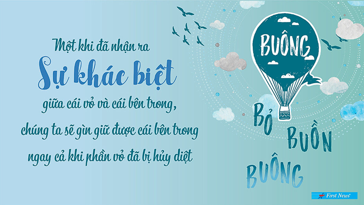 NXBHCM - Sách Buông Bỏ Buồn Buông (FN)